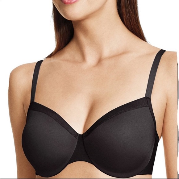Wacoal 855263 Soft Cup Underwire Bra 36DDD Black - Picture 1 of 7